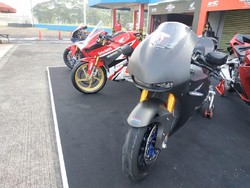 Saat Motor Miliaran Honda Mejeng di Sirkuit Sentul