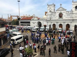 Sudah 359 Orang Tewas Akibat Rentetan Ledakan Bom Paskah di Sri Lanka