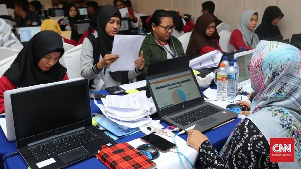 Kisah Petugas Real Count, Kelelahan Hingga Disumpah Kena Azab