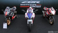 Tiga CBR Tertampan di Kontes Modifikasi ICE Day 2019