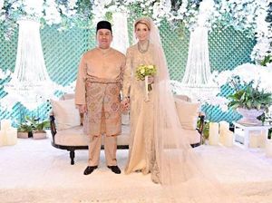 Intip Pernikahan Mewah Pangeran Malaysia dan Mantan Pengasuh dari Swedia
