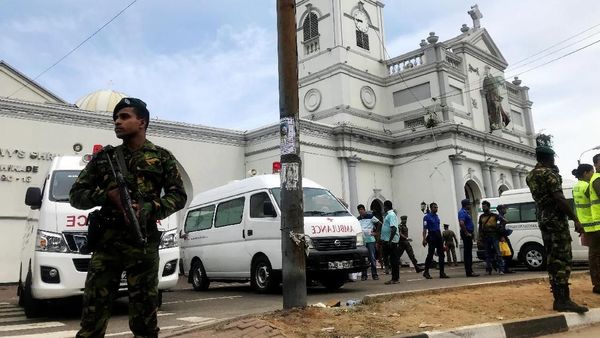 Suasana Gereja di Sri Lanka yang Dibom saat Perayaan Paskah