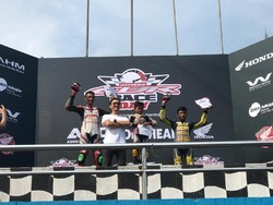 Bocah 11 Tahun Jadi Jawara Balap Honda CBR 150cc