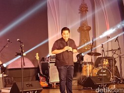Hadiri Syukuran Relawan Milenial Jokowi, Erick Thohir: Kita Menang 55%