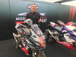 Terinspirasi dari Helm, Modifikasi Motor Ini Hingga Rp 40 Juta