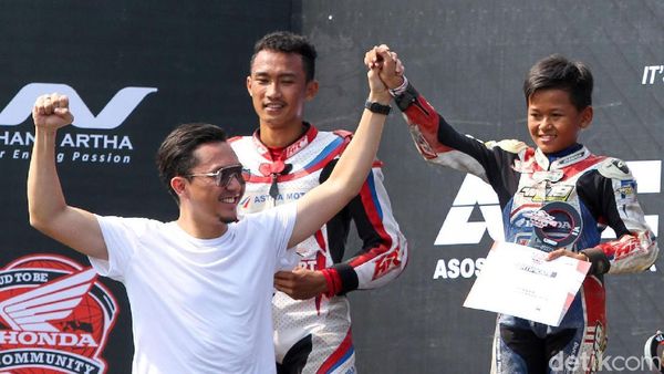 Top! Bocah Kelas 6 SD Ini Juara di Indonesia CBR Race Day