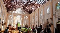 Porak-poranda, Begini Kondisi Gereja dan Hotel di Sri Lanka yang Diteror Bom