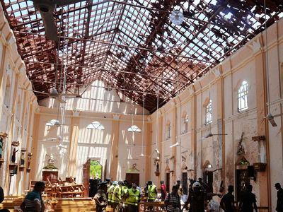 Porak-poranda, Begini Kondisi Gereja dan Hotel di Sri Lanka yang Diteror Bom