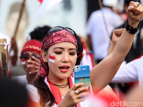 Gerakan Jaga Indonesia Kibarkan Merah Putih