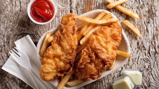 ilustrasi makanan cepat saji dan risiko depresi anak