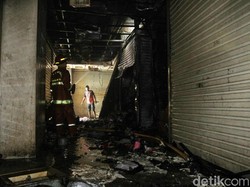 Tim Labfor Selidiki Penyebab Kebakaran Blok C Tanah Abang