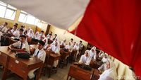 Begini Suasana UNBK SMP di Jakarta Utara