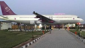 Begini Jadinya Kalau Pesawat Airbus Diubah Jadi Restoran