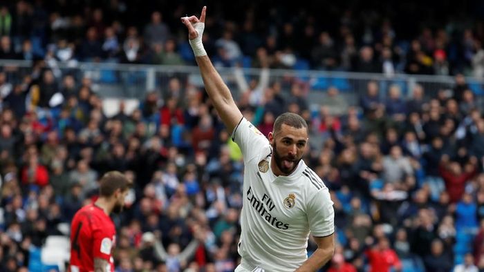 Karim Benzema sudah mencetak 30 gol untuk Real Madrid musim ini (Foto: Susana Vera/Reuters) Karim Benzema sudah mencetak 30 gol untuk Real Madrid musim ini (Foto: Susana Vera/Reuters)