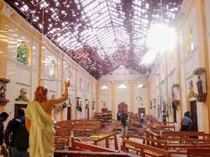 Detik-detik Ledakan Kedua di Sri Lanka Detik-detik Ledakan Kedua di Sri Lanka