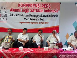Relawan Jokowi di Yogya: Tak Ada Lagi Cebong dan Kampret! Relawan Jokowi di Yogya: Tak Ada Lagi Cebong dan Kampret!