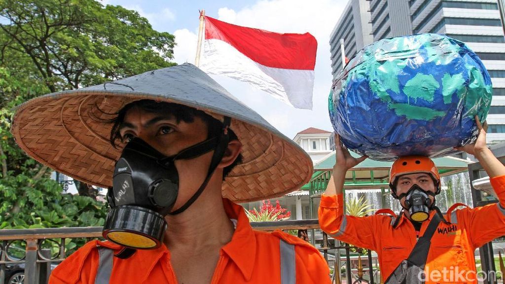 Aktivis Gelar Peringatan Aksi Hari Bumi di Jakarta