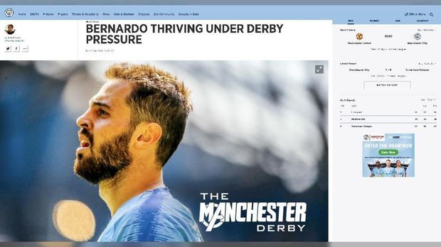 Man City menggunakan nuansa Avengers: Endgame untuk promo Derby Manchester.