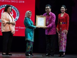 Mufidah Kalla Hadiri Penobatan World Craft City untuk Gianyar