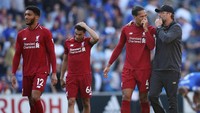 Dengan tambahan tiga poin ini, Liverpool kembali menyalip Manchester City di klasemen Liga Inggris. Liverpool mengumpulkan 88 poin hasil dari 35 kali bertanding, berjarak dua angka dari City di posisi kedua dengan jumlah bertanding lebih sedikit. Reuters/Carl Recine.