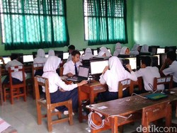 Belum Terakreditasi, 25 SMP di Ciamis Masih Numpang UNBK