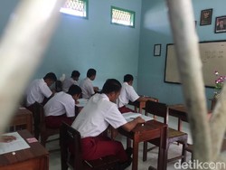 16 Anak Binaan Khusus Lapas Blitar Ikut Ujian SD