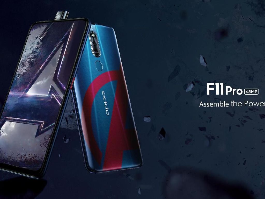 Lusa, Oppo F11 Pro Edisi Avengers Diperkenalkan di Indonesia Lusa, Oppo F11 Pro Edisi Avengers Diperkenalkan di Indonesia