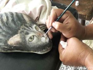 Putut Sang Pelukis Batu, Karyanya Terjual Hingga Mancanegara