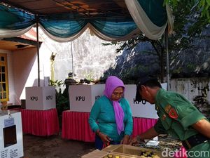 Coblos Ulang di Mojokerto, Partisipasi Pemilih di TPS Ini Turun Coblos Ulang di Mojokerto, Partisipasi Pemilih di TPS Ini Turun