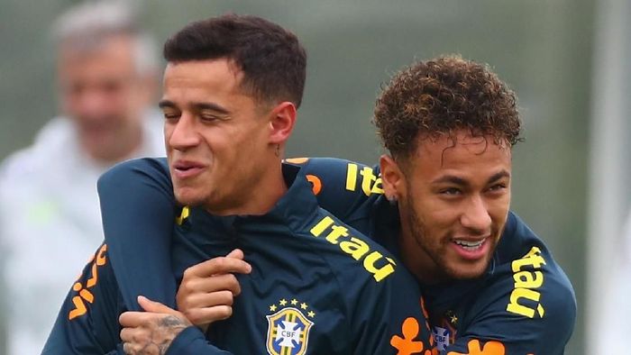 Philippe Coutinho mengaku kepengin bisa setim dengan Neymar. (Foto: Clive Rose / Getty Images) Philippe Coutinho mengaku kepengin bisa setim dengan Neymar. (Foto: Clive Rose / Getty Images)