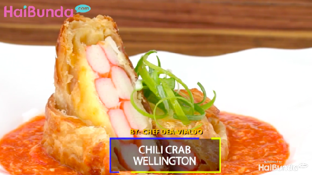 Resep Chili Crab Wellington, Isian & Sausnya Menggoda Selera