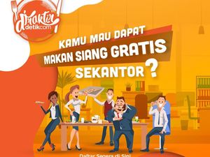 Ini Dia Pemenang yang Akan Dibayarin Makan Siang Gratis Bareng Teman Sekantor Ini Dia Pemenang yang Akan Dibayarin Makan Siang Gratis Bareng Teman Sekantor