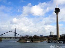 Menara Tertinggi di Dusseldorf, Seisi Kota Bisa Kelihatan