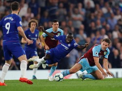 Memainkan laga pekan ke-35 Liga Inggris, Chelsea menjamu Burnley di Stamford Bridge, Selasa (23/4/2019) dinihari WIB. Reuters/Eddie Keogh.