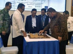 Menpora Buka Turnamen Catur Taspen Anniversary 2019