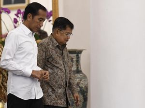 Jelang Pelantikan, Jokowi Ajak JK dan Kabinet Kerja Jilid I Makan-makan