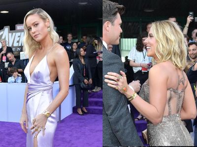 Brie Larson dan Scarlett Johansson Bergaya dengan Infinity Stones