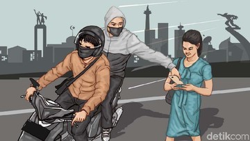 Jambret Viral yang Rampas Tas Wanita hingga Tersungkur di Depok Ditangkap! - Infolitik