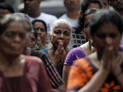 Seluruh Sri Lanka Hening 3 Menit untuk Korban Bom Paskah