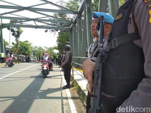 150 Personel Berjaga di Jembatan Lokasi Pembuangan Mayat Dalam Koper