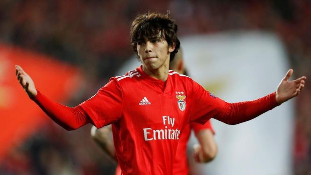 Joao Felix menjadi pemain termuda yang berhasil cetak hattrick di Liga Europa.