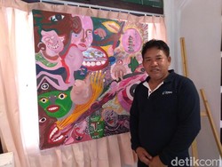 Cerita Nyoman, Penyintas Skizofrenia yang Kini Jadi Pelukis