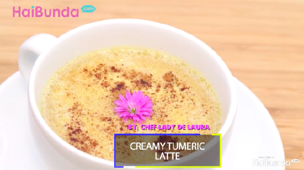 Resep Creamy Turmeric Latte, Hangatnya Menyegarkan Badan