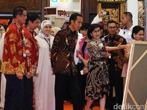 Jokowi Kunjungi Pameran Inacraft 2019 Jokowi Kunjungi Pameran Inacraft 2019