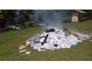 Bumbu Provokasi Surat Suara Terbakar Diusut Polisi Bumbu Provokasi Surat Suara Terbakar Diusut Polisi