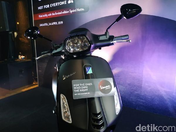 Tampang Vespa Notte yang Dibanderol Rp 48,5 Juta