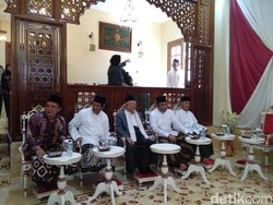 Maruf Amin Bersyukur Suara di Basis NU Solid dan 01 Menang Tebal