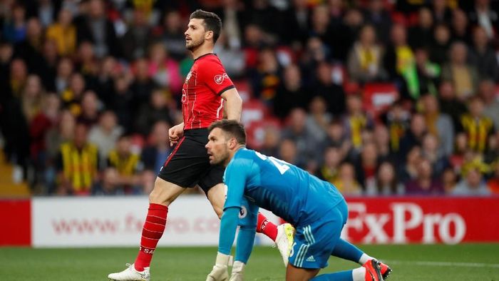 Shane Long menjadi pencetak gol tercepat di Premier League. (Foto: Andrew Boyers/Reuters) Shane Long menjadi pencetak gol tercepat di Premier League. (Foto: Andrew Boyers/Reuters)