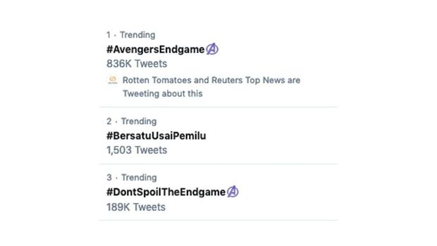 Awas Spoiler #AvengersEndgame! #DontSpoilTheEndgame 