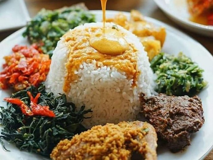 Foto: Twitter/10 Lauk Nasi Padang Enak, Yang Mana Favoritmu?